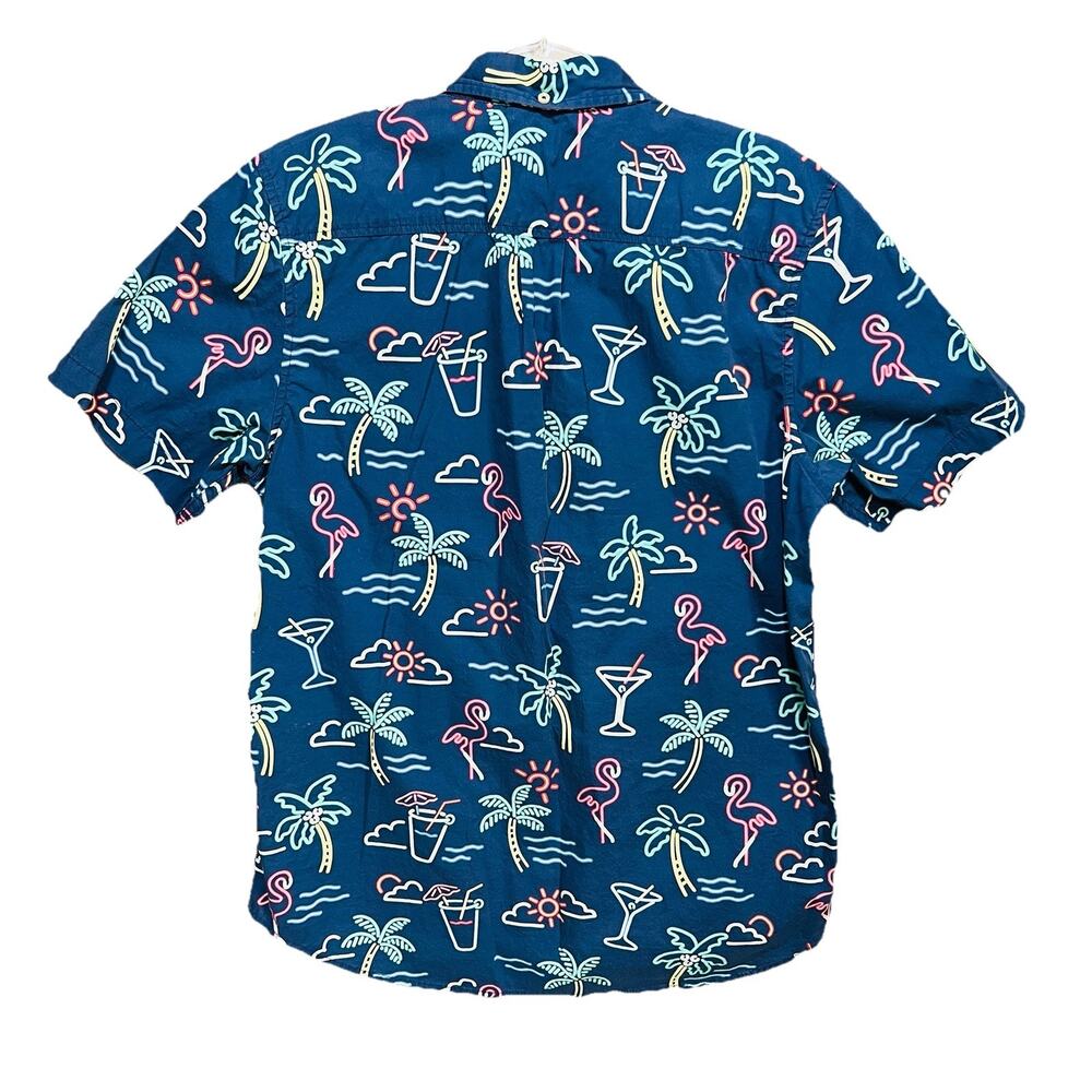 Chubbies The Neon Light Performance Polo Mens Friday‎ Shirt Sz M UPF 50 Golf Bbq - Picture 3 of 9